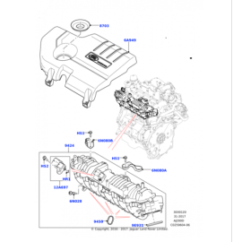  Range Rover   EMME MANİFOLD CONTA  Land Rover  LR074070