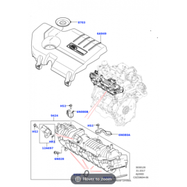 Range Rover    Emme Manifold Contası LR074073