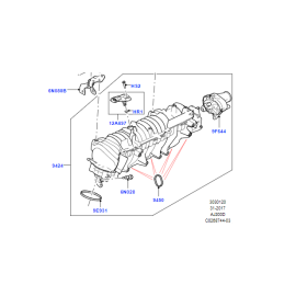 RANGE ROVER 2.0L EMME MANİFOLDU - LR085939