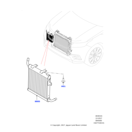 Range Rover  Ek Radyatör LR181758 LR140294 LR092120 T4A50609 T4A37970
